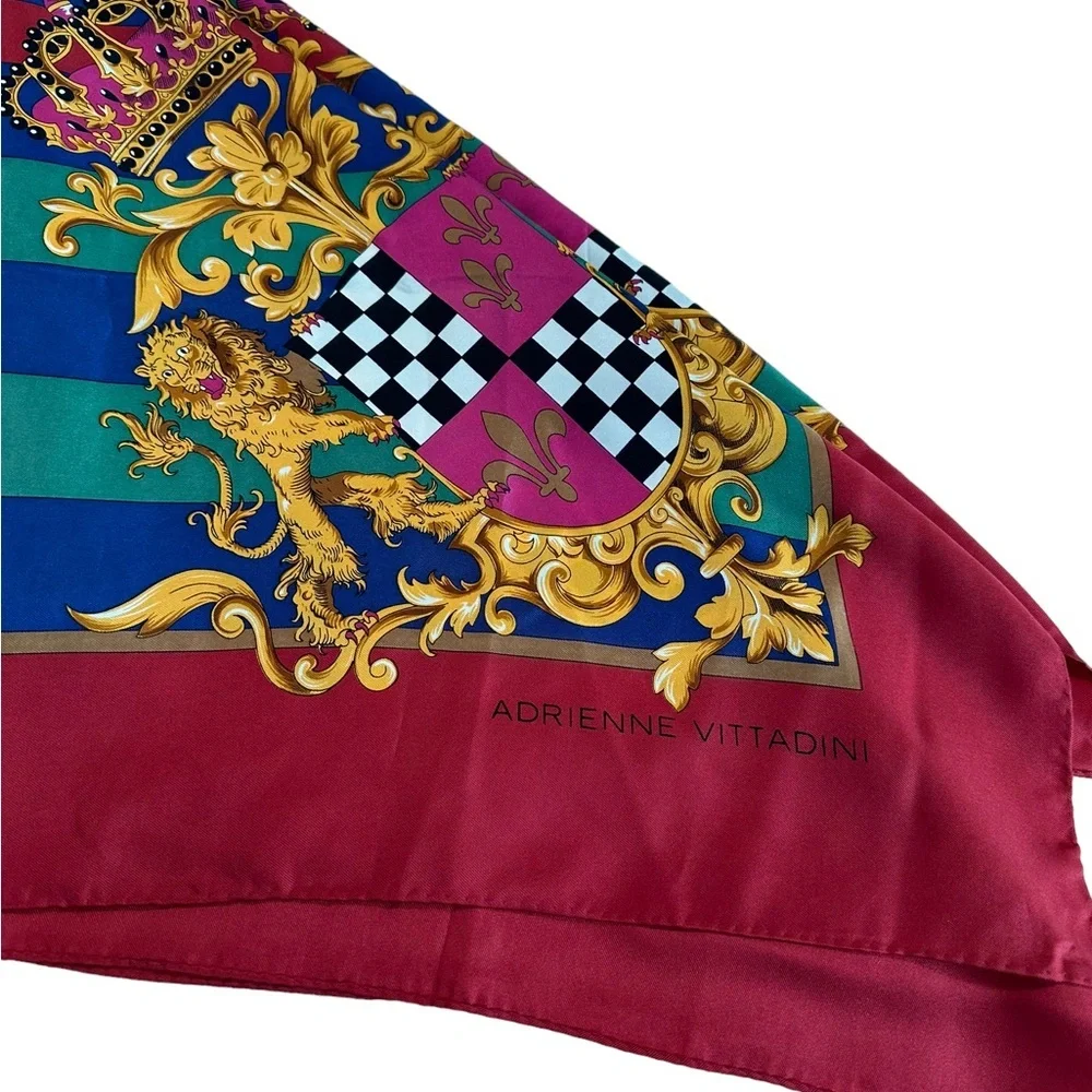 Adrienne Vittadini Multicolored Scarf Size 34 x 35
